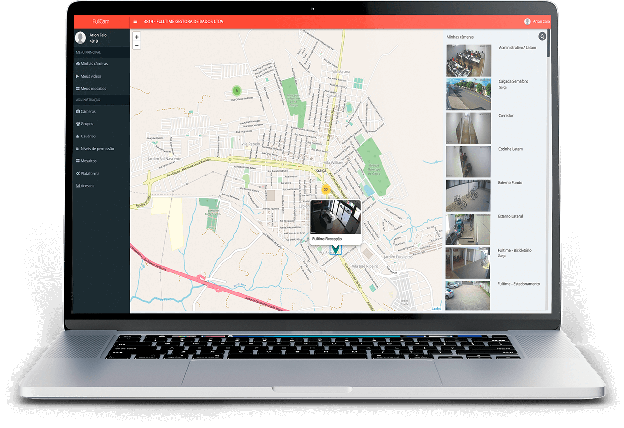 FullCam - software de monitoreo de imágenes